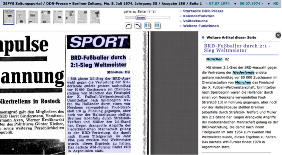 Berliner Zeitung Beispiel 1